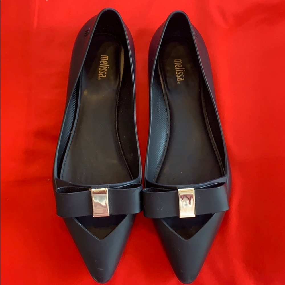 Melisa black flats